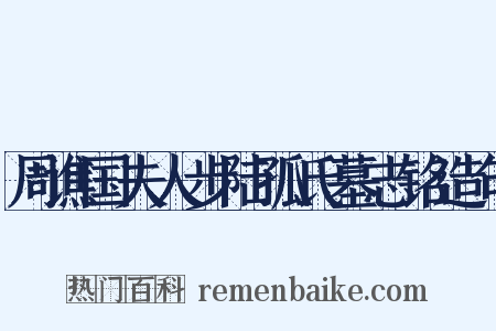 周谯国夫人步陆孤氏墓志铭造句是什么意思的图片